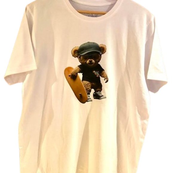 Bear Skate Mens Tee from Casa de Loca collections. $9.99 shipping discount - Picture 1 of 5